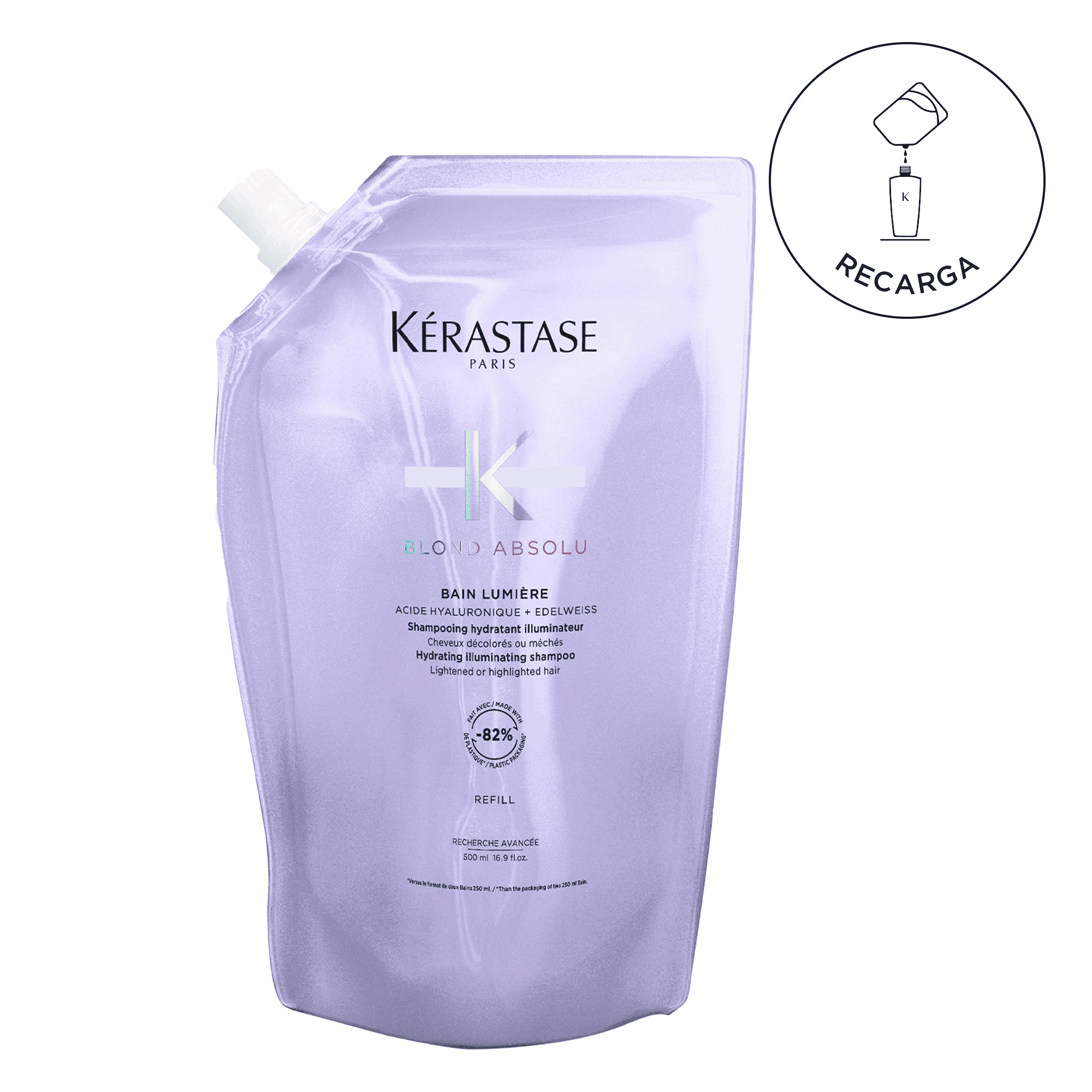 購入証明付Kérastase Blond Absolu Bain Lumière Shampoo Absolu Bain Lumière para el Cabello Rubio | Kérastase